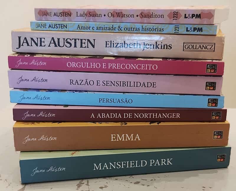 livros jane austen zaffiro viagens ii